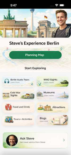 Steve Experience Berlin Tours Screenshot 0