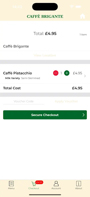 Caffè Brigante Screenshot 3