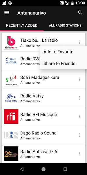 Antananarivo Radio Stations - Madagascar Screenshot 1