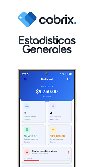 Cobrix - Control de Cobros Screenshot 3