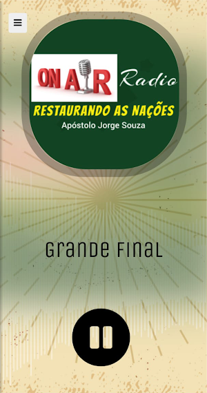 Rádio Restaurando as Naçães Screenshot 1