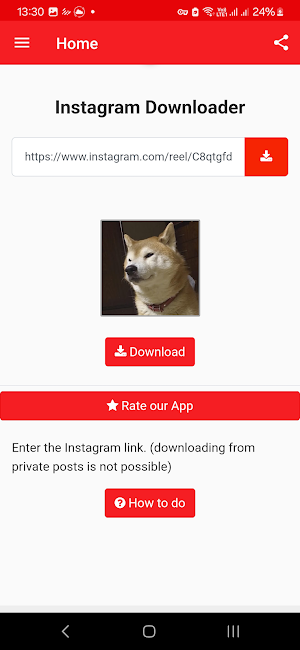 Save video to gallery Screenshot 2