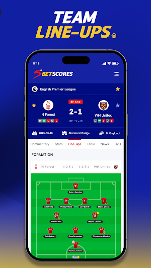 SuperSportBet Scores Screenshot 2