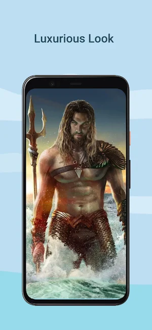 Superhero Aquaman Wallpaper HD Screenshot 1