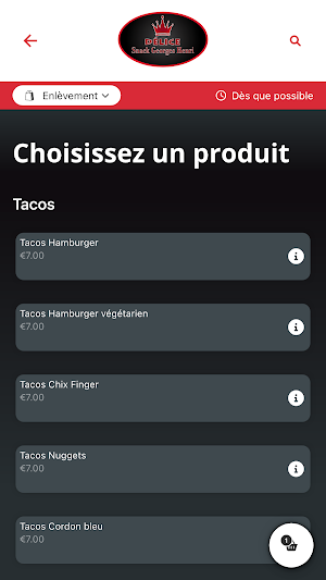 Snack Délice Georges Henri Screenshot 1