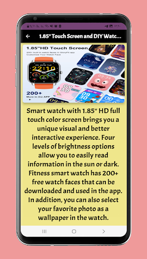 nerunsa smart watch guide Screenshot 3