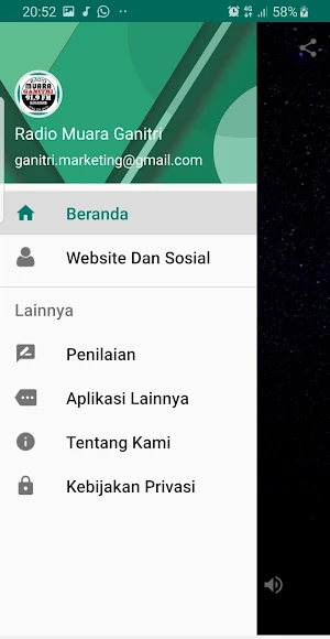 Radio Muara Ganitri Screenshot 2