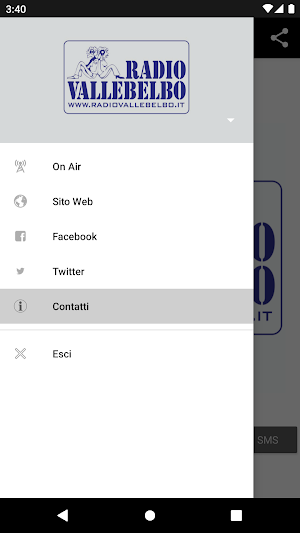 RADIO VALLEBELBO Screenshot 1