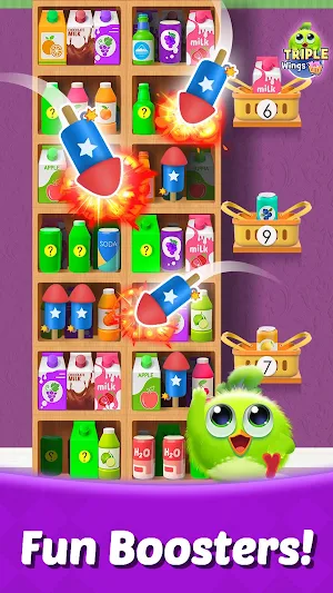 Triple Wings: Goods Sort Game Screenshot 2