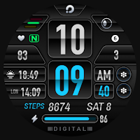 PRADO 12 Digital Watch Face