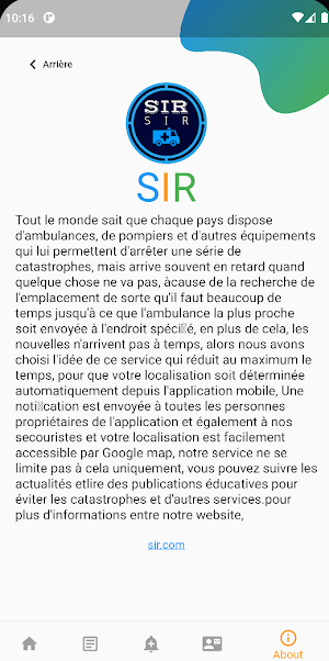 SIR Alarme Screenshot 3