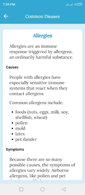 All Diseases Treatments Guide Screenshot 2
