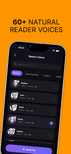 Read Aloud PDF Voice Reader screenshot 2