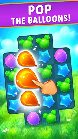 Balloon Paradise - Free Match 3 Puzzle Game Screenshot 0