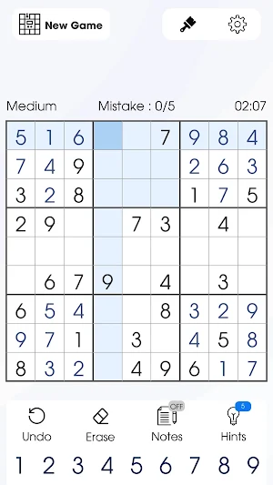 Sudoku - Sudoku Puzzle Screenshot 3