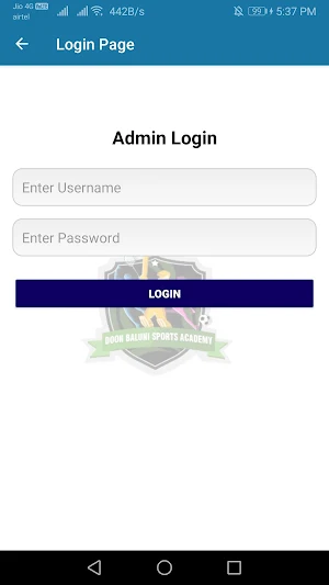 Baluni Ground booking app Screenshot 1