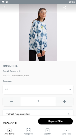 QNS MODA Screenshot 2