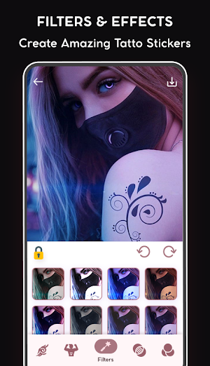 Tattoo design: Tattoo editor Screenshot 3