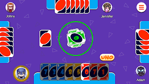 4 Colors Card Uno Game Offline Screenshot 1