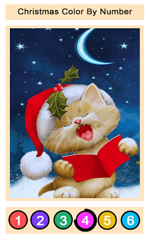 Christmas Color By Number Screenshot 1