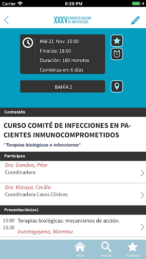 Congreso Infectología 2018 Screenshot 2