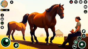 Horse Farm Life : Horse Games Screenshot 0