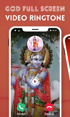 God Video Ringtone For Incoming Call Screenshot 0