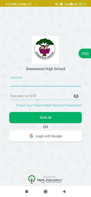 GeMS (Greenwood's e-learning management system) Screenshot 0