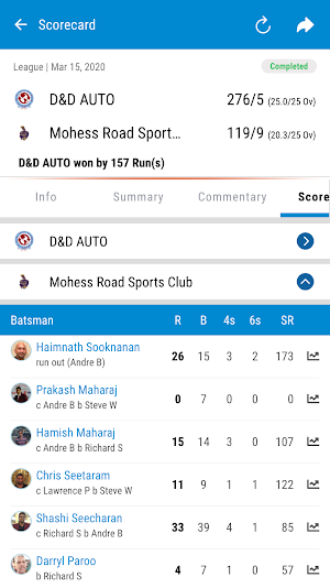 HD SPORTS SCORER PLUS Screenshot 2