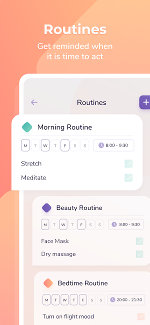 LifeSystem: Routines, Choices, Things that Matter Screenshot 2