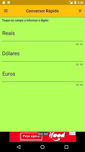 Conversão Rápida Screenshot 2