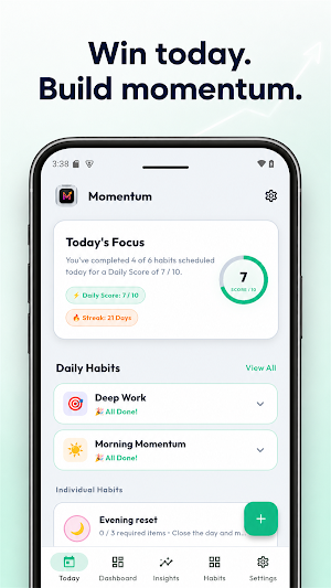 Momentum: Habits & Programs Screenshot 0