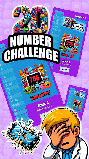 20 Number Challenge Game Screenshot 0