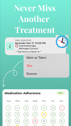 Cancer Tracker Screenshot 2
