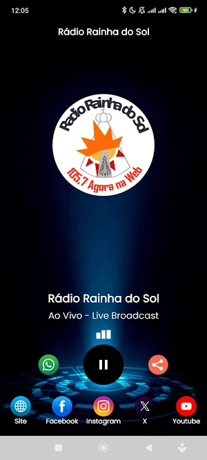 Rádio Rainha do Sol Screenshot 0