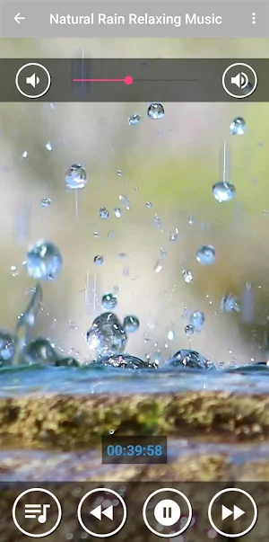 Natural Rain Relaxing Music Screenshot 3