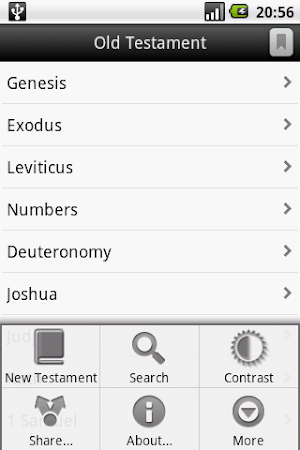 Holy Bible (RSV) Screenshot 1
