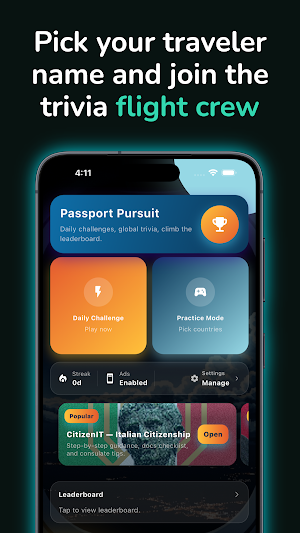 Passport Pursuit Screenshot 1