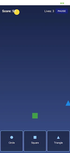 Shape Drop Sort Screenshot 1