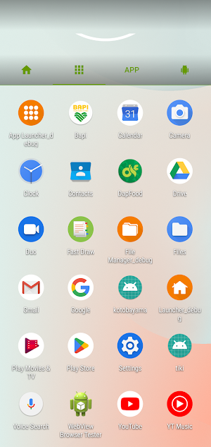 Taps Launcher Very Fast Screenshot 1