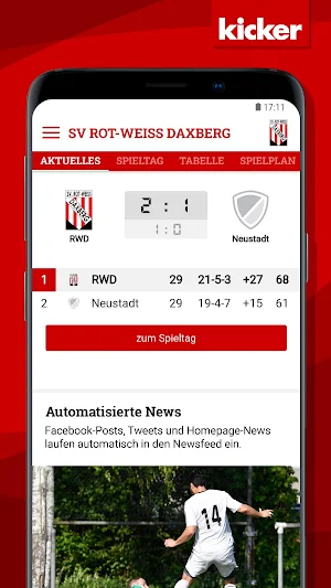 SV Rot-Weiss Daxberg Screenshot 2