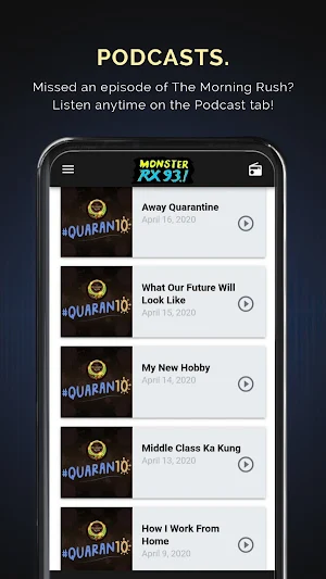 Monster RX93.1 Screenshot 3