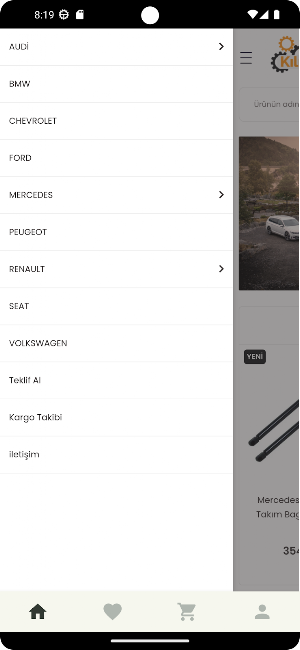 Kılıçoğlu Otomotiv Screenshot 0