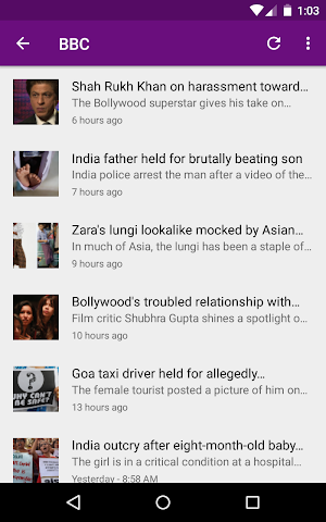 India Online News - Live RSS Feeds Screenshot 2