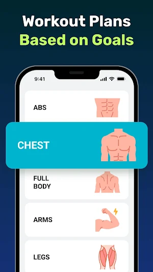 Men Workout at Home Screenshot 2