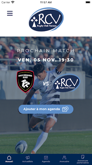 RC Vannes Business Club Screenshot 0