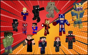 Superheroes Mod for Minecraft Screenshot 0