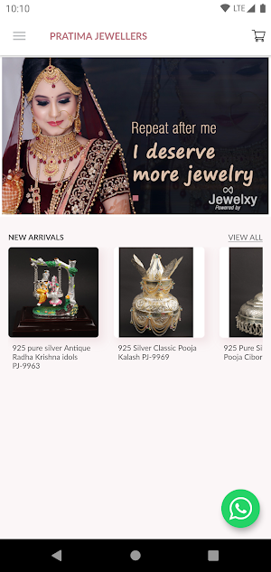 Pratima Jewellers - Online Jewellery Showroom App Screenshot 2