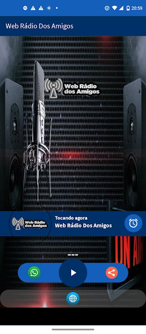 Web Rádio dos Amigos Screenshot 0