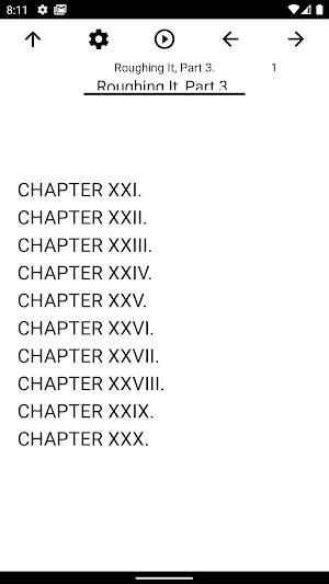 Book, Roughing It, Part 3. Screenshot 0